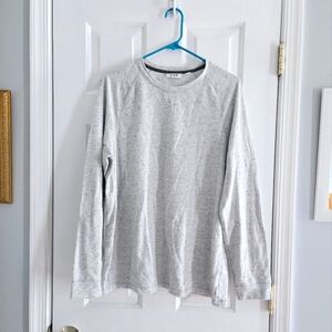 Rowm Large Gray Long Sleeve Shirt